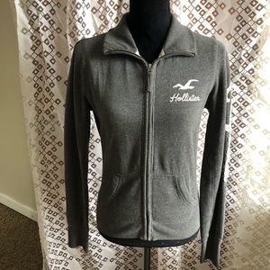 Hollister zip up jogger
